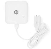 Nedis WIFIDW11WT Wassermelder (WLAN, IP66 wasserdicht, Alarmfunktion f&uuml;r...