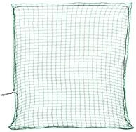 vidaXL Anh&auml;ngernetz Anh&auml;ngernetz mit Gummiseil Gr&uuml;n 4x4 m PP, BxL: 400x400 m,