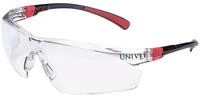Univet Arbeitsschutzbrille, Schutzbrille 506 UP schwarz rot