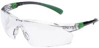 Univet Arbeitsschutzbrille, Schutzbrille 506 UP schwarz gr&uuml;n