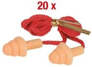 KS Tools Geh&ouml;rschutzst&ouml;psel KS Tools Ohrst&ouml;psel PU, mit Schnur und Pilzkopf,...