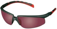 3M Arbeitsschutzbrille 3M S2024AS-RED Schutzbrille verspiegelt, mit...