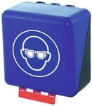 GEBRA Aufbewahrungsbox, SECU Midi Standard, f&uuml;r Augenschutz, blau