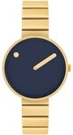 PICTO Quarzuhr Picto 34018-2914 Midnight Blue Unisex 34mm 5ATM Picto 34018-2914