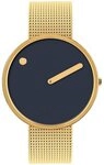 PICTO Quarzuhr Picto 43318-0920G Midnight Blue Unisex 40mm 5ATM Picto 43318-0920G