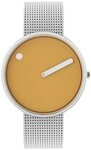 PICTO Quarzuhr Picto 43354-0820S Mustard Yellow Unisex 40mm 5ATM Picto 43354-0820S