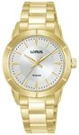 LORUS Quarzuhr RG230YX9, Armbanduhr, Damenuhr, Edelstahlarmband, analog