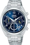 LORUS Chronograph RT389KX9, Quarzuhr, Armbanduhr, Herrenuhr, Edelstahlarmband,