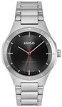 HUGO Quarzuhr #LIT 1530447, Armbanduhr, Herrenuhr, Edelstahlarmband, analog
