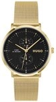 HUGO Multifunktionsuhr #STYLE 1530458, Quarzuhr, Armbanduhr, Herrenuhr,