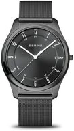 Bering Quarzuhr Bering Ultra Slim schwarz poliert/geb&uuml;rstet 18340-222...