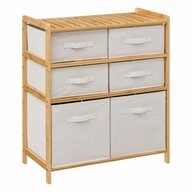 5five Simply Smart Regal Tidy Box, mit 6 K&ouml;rben