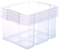 BigDean Stapelbox Kunststoffbox Eurobox stapelbar 44x35x24cm passt in...