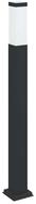 vidaXL Deckenleuchte Pollerleuchte 80 cm Schwarz IP44
