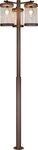 TRIO Leuchten Au&szlig;en-Stehlampe SAMBESI, Gro&szlig;e Garten Stehleuchte H&ouml;he 240cm,...