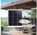 LUXULA LED Solarleuchte LUXULA Solar LED-H&auml;ngeleuchte, CCT, 40 W, 500 lm