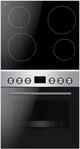 Amica Induktions Herd-Set EHI 935 333 E, Steam Clean, Alles im Griff: Timer, klare