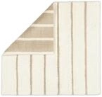 Caw&ouml; Home Badematte Balance Streifen 1008, 100% Baumwolle, handgewebt