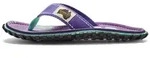 Gumbies Zehensandalen Original Flip Flops Blueberry Burst violett Damen Badeschuh 38