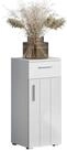 trendteam Midischrank Badkommode Badezimmerschrank Badschrank Kommode Wei&szlig;