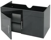 MCW Waschbeckenunterschrank MCW-D16-WUS (1-St) Hochglanz-Optik, 2 T&uuml;ren,