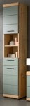 Inn.Furn Hochschrank Shawn (Badschrank in Salbei und Artisan Eiche, 2-t&uuml;rig,...