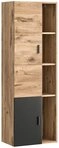 xonox.home Midischrank Grado Nox Oak Nachbildung Softclose Melamin Modern...
