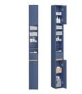 SoBuy Badkommode BZR34-II, Badschrank schmal, Badezimmerm&ouml;bel,...