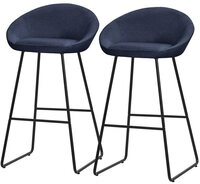 ML-DESIGN Barhocker Gepolsterter Barstuhl mit Metallgestell R&uuml;ckenlehne und