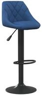 vidaXL Barhocker Barhocker Blau Samt (1 St)