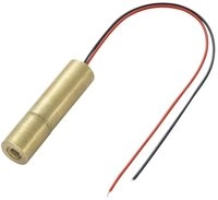 TRU COMPONENTS Laserpointer TRU COMPONENTS LM01GND Lasermodul Punkt Gr&uuml;n 1 mW