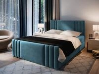 Masseno Boxbett KANES 140x200 cm mit Bonell Matratze und Topper, Doppelbett,