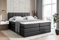 ALTDECOR Boxspringbett MOETI KING (Multipocket-Matratze H4, H3 Matratze