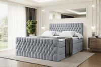 ALTDECOR Boxspringbett DAISY-Z KING (Multipocket-Matratze H4, H3 Matratze