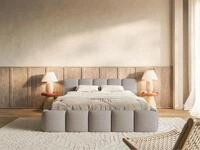 Selsey Polsterbett CLOUDY LOW, Boucl&eacute;, Chenille oder Velours, mit/ohne...