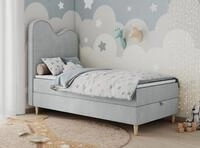 MKS M&Ouml;BEL Kinderbett FLOW (Set, Packung, H3-Matratze, Topper, Bettkasten,
