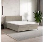 Masseno Boxbett TORREL 160x200 cm mit Bonell Matratze und Topper