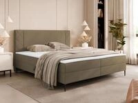 MIRJAN24 Boxspringbett Portes (mit Bettkasten und Gepolstert Kopfteil),