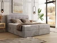 MKS M&Ouml;BEL Boxspringbett DAGOS (Set, Topper T25/Visco, Doppelbett), Bett mit