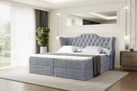 ALTDECOR Boxbett VILA (Multipocket-Matratze H4, H3 Matratze Bonellfederung,...