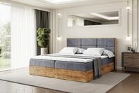 ALTDECOR Boxbett LOLLI1 (Multipocket-Matratze H4, H3 Matratze Bonellfederung,...