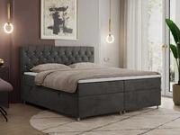 MKS M&Ouml;BEL Boxspringbett ROMA (Set, Packung, T30-Schaum, 7 H&auml;rtezonen,...