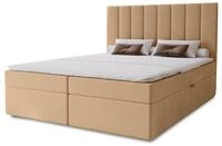 MARPUR Boxspringbett NERO BOX (Boxspringbett mit Bettkasten und Kopfteil,...