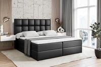 ALTDECOR Boxbett RICAR (mit Matratze Lattenrost Topper Polsterbett mit...