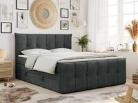 MKS M&Ouml;BEL Boxspringbett PREMIUM 11 KING (Set, Packung, T30-Schaum, Topper...