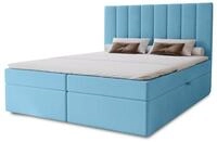 MARPUR Boxspringbett NERO BOX (Boxspringbett mit Bettkasten und Kopfteil,...
