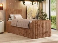 MKS M&Ouml;BEL Boxspringbett TILIANO DUO 90 (Set, Bett mit Matratze, Einzelbett...