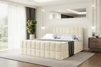ALTDECOR Boxbett MIAMI-Z (Multipocket-Matratze H4, H3 Matratze Bonellfederung,