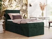MKS M&Ouml;BEL Boxspringbett TILIANO 90 (Set, Topper T25 oder Visco, T30 Schaum, 7