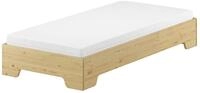 ERST-HOLZ Massivholzbett Funktionsbett Bettrahmen G&auml;stebett Kiefer Massivholz...